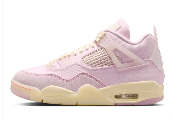 Air Jordan 4 Retro Women's - Pearl Pink & Iced Carmine