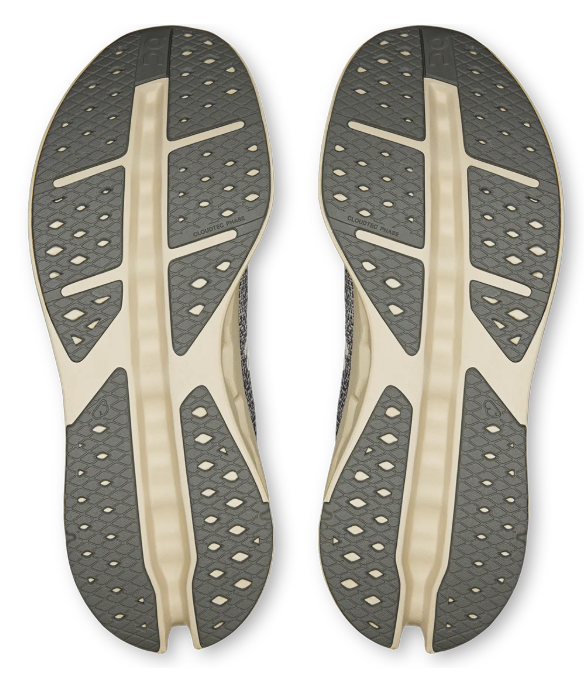 On Cloudsurfer Max - Grey & Cream