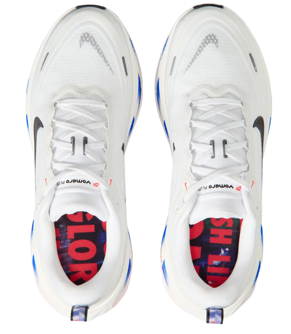 Nike Vomero Plus - White, Black & Blue