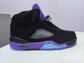 Air Jordan 5 Black Grape Sneakers