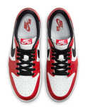 Air Jordan 1 Retro Low OG - Red, White & Black