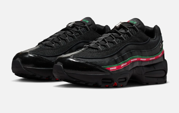 UNDEFEATED x Nike Air Max 97 - Black, Red & Green
