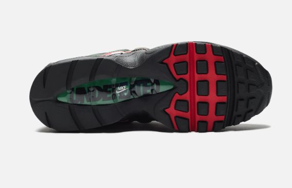 UNDEFEATED x Nike Air Max 97 - Black, Red & Green