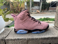 Air Jordan 6 Dusty Pink & Blue Sneakers