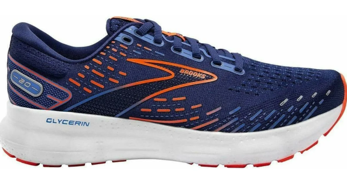Brooks Glycerin 20 Men's Running Shoes - Blue/Orange