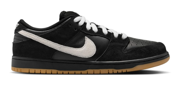 Nike SB Dunk Low Pro - Black/White/Gum