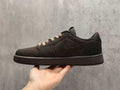 Air Jordan 1 Low Dark Brown Reverse Swoosh Sneakers