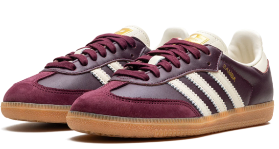 adidas Samba OG Women's - Maroon & Cream White
