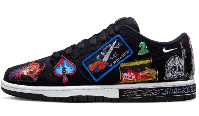 Nike x Neckface SB Dunk Low Pro 'Black'
