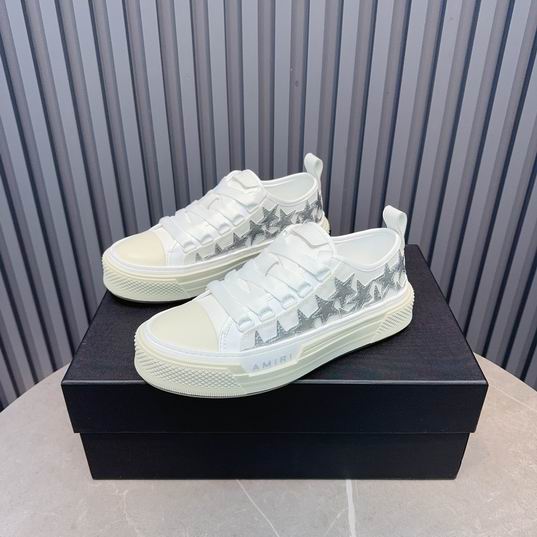 AMIRI Star Detail Low-Top Sneakers – White