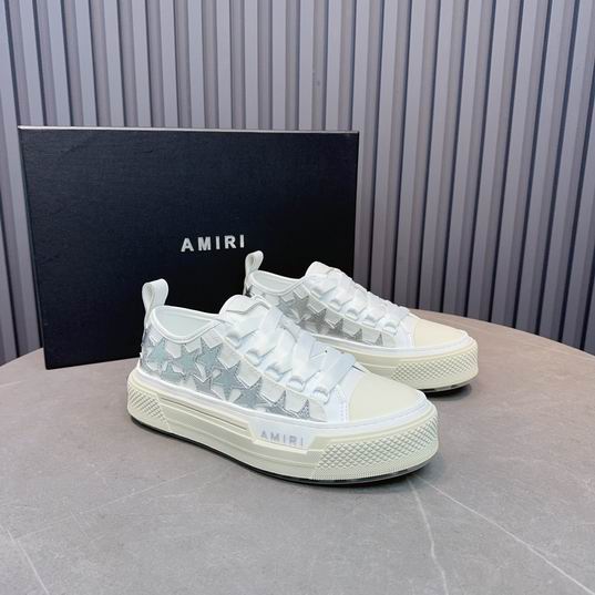AMIRI Star Detail Low-Top Sneakers – White