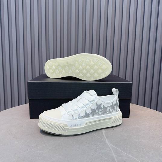 AMIRI Star Detail Low-Top Sneakers – White