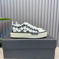 AMIRI Star Detail Low-Top Sneakers – Black & White