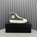 AMIRI Black Monogram High-Top Sneakers