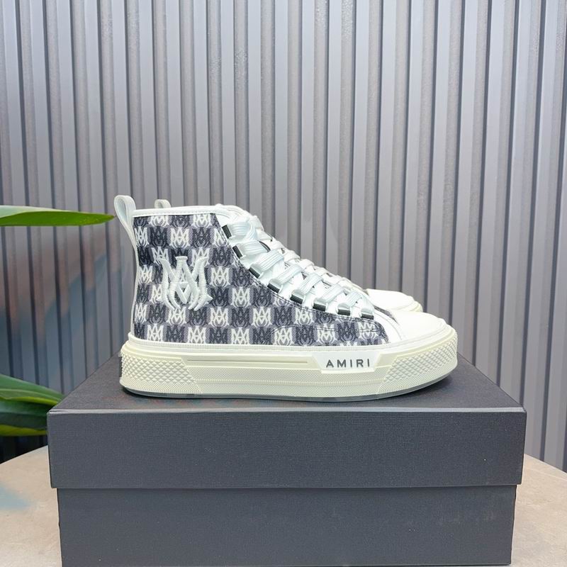 AMIRI MA Monogram High-Top Sneakers