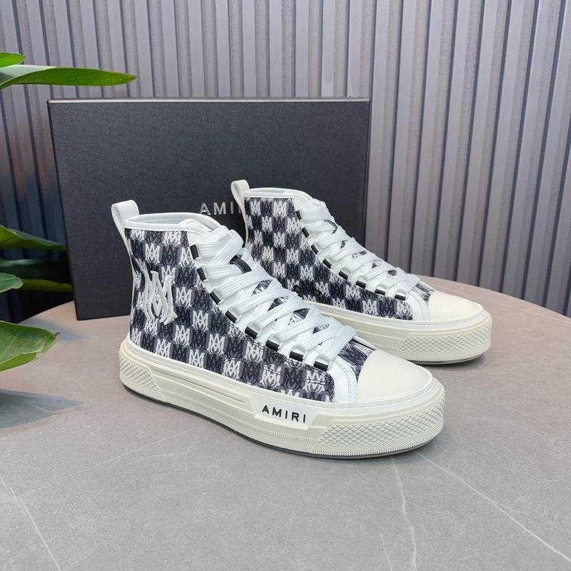 AMIRI MA Monogram High-Top Sneakers