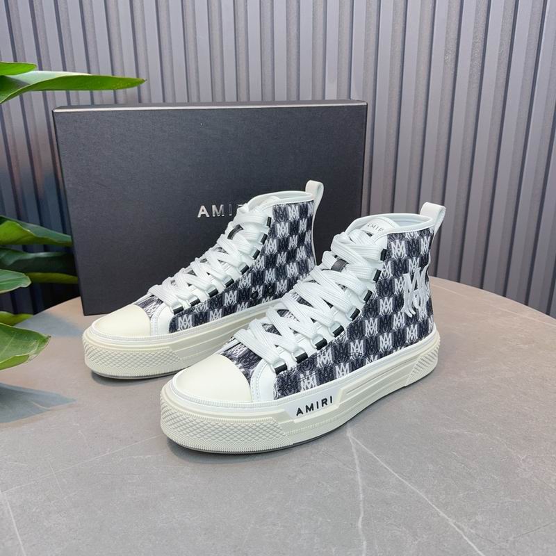 AMIRI MA Monogram High-Top Sneakers