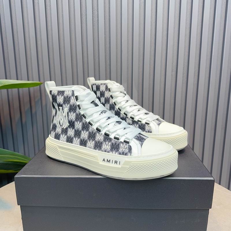 AMIRI MA Monogram High-Top Sneakers