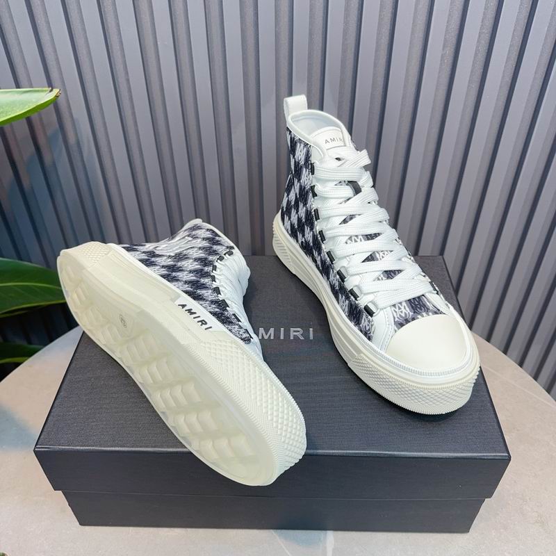 AMIRI MA Monogram High-Top Sneakers