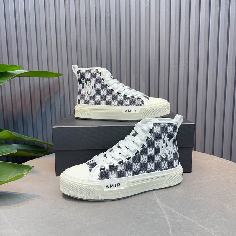 AMIRI MA Monogram High-Top Sneakers