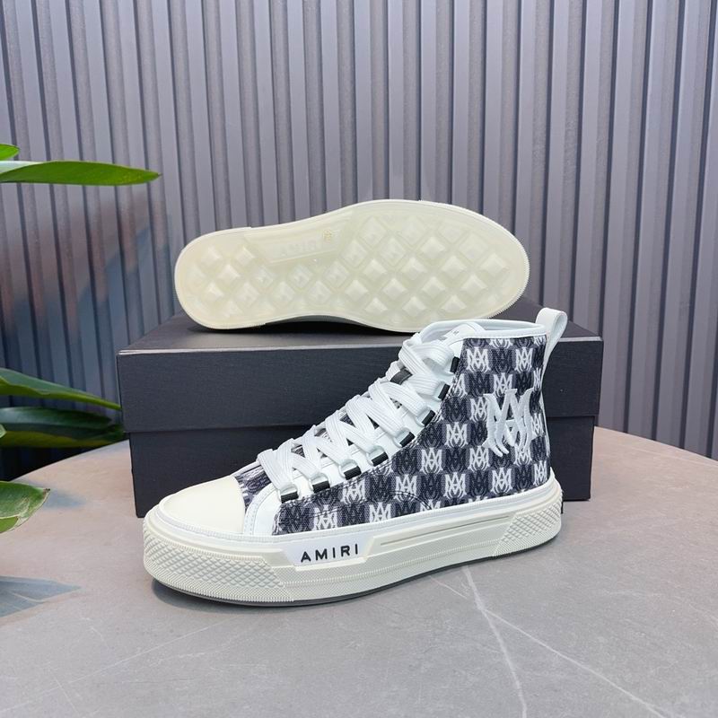 AMIRI MA Monogram High-Top Sneakers