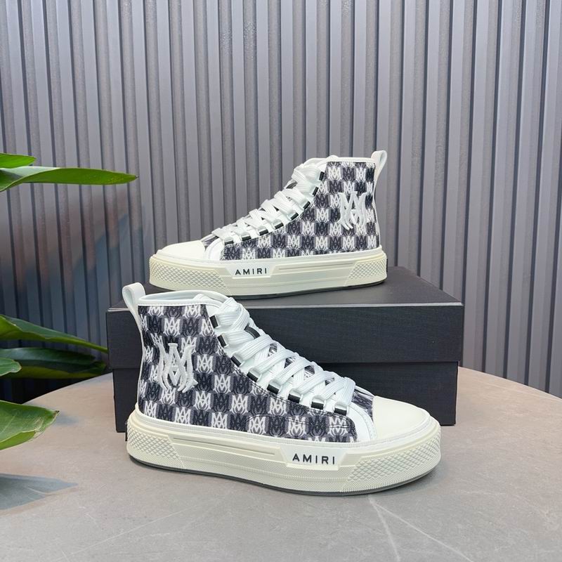AMIRI MA Monogram High-Top Sneakers