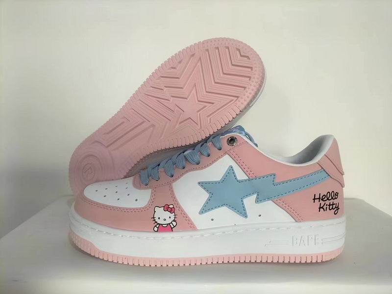 BAPE STA Hello Kitty - Pink, White & Light Blue
