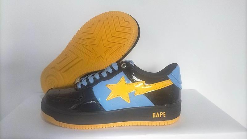 BAPE STA - Black, Blue & Yellow