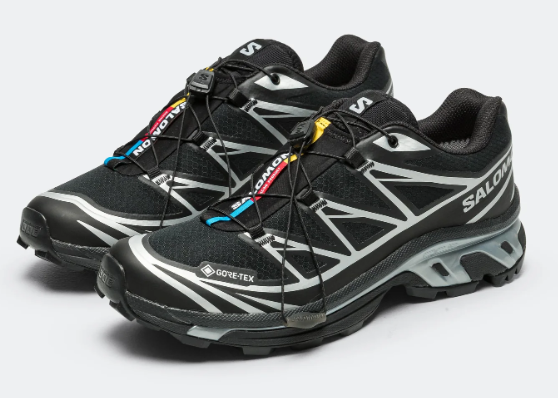 Salomon XT-6 GTX - Black & Footwear Silver