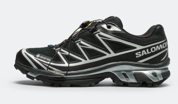 Salomon XT-6 GTX - Black & Footwear Silver