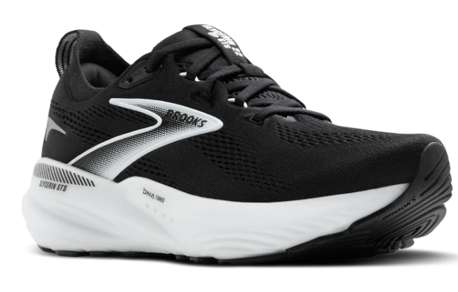 Brooks Glycerin GTS 22 Women's Running Shoes - Black/Grey/White