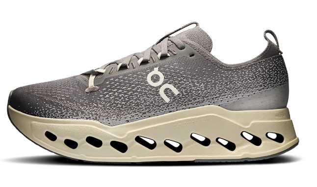 On Cloudsurfer Max - Grey & Cream