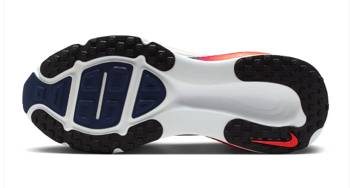 Nike Vomero 18 - White, Navy & Orange