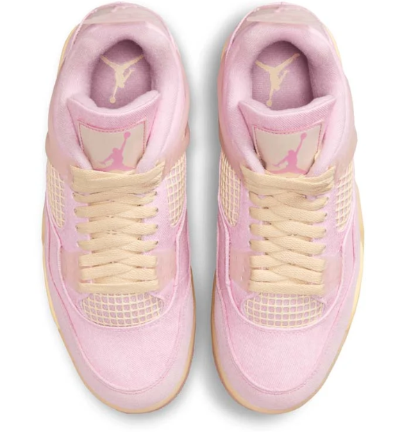 Air Jordan 4 Retro Women's - Pearl Pink & Iced Carmine